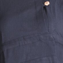 Zipfelshirt Zipfelkapuze Elfen Larp Gothic ohne Kapuze schwarz 36