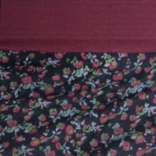 Vishes Mini Rock Goa Rock Hippie schwarz 40