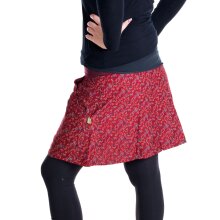 Vishes Mini Rock Goa Rock Hippie dunkelrot 40