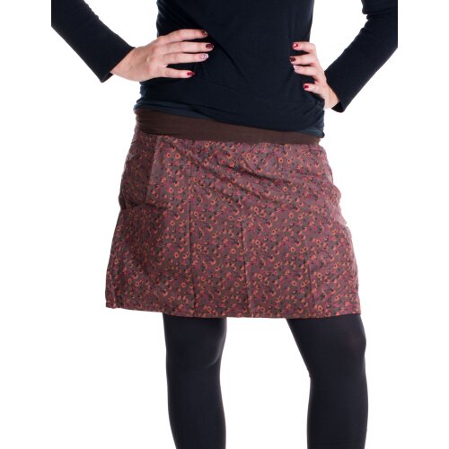 Vishes Mini Rock Goa Rock Hippie braun 34/36