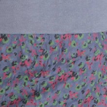 Vishes Mini Rock Goa Rock Hippie grau 42