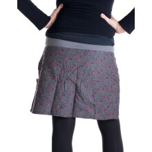 Vishes Mini Rock Goa Rock Hippie grau 42