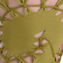 Vishes Leggings Hose Cutwork Goa Hose Elfen olivegrün 40