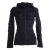 Vishes Goa Jacke Hoodie Zipfelkapuze Sweatjacke schwarz-uni 48