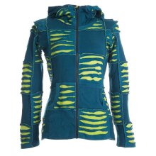 Vishes Goa Jacke Hoodie Zipfelkapuze Sweatjacke...
