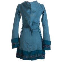 Vishes Zipfelkapuze Jacke Elfenjacke Larp Hippie UNIKAT türkis 34
