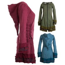 Vishes Zipfelkapuze Jacke Elfenjacke Larp Hippie UNIKAT...