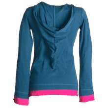 Vishes Zipfelshirt Zipfelkapuze Elfen Larp türkis 36