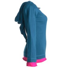 Vishes Zipfelshirt Zipfelkapuze Elfen Larp türkis 38