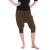 Vishes Boyfriend Hose Haremshose Pluderhose braun 32/34