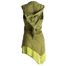 Vishes Mini Kleid Goa Neckholder Kleid zweifarbig...