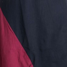 Vishes Mini Kleid Goa Neckholder Kleid Zipfelkleid schwarz-rot 42/44