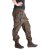 Vishes Cordhose Haremshose warm olive 46
