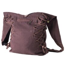 Vishes Yogi Umhängetasche aus Baumwolle mit...