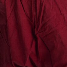 Vishes Extra Weite Hose mit Taschen 3/4 Hose dunkelrot