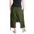 Vishes Extra Weite Hose mit Taschen 3/4 Hose olive