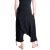 Vishes Extra Weite Hose mit Taschen 3/4 Hose schwarz