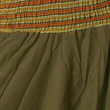 Vishes Baumwoll Haremshose mit gestreiftem Bund...