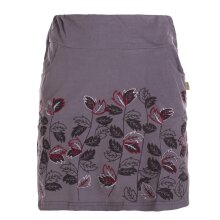 Vishes besticker Mini Rock mit Pflanzendruck grau 34