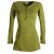 Vishes Sweater mit Bändern aus Baumwolljersey olive 36