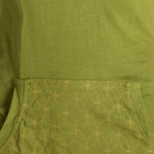 Vishes Sweater mit Bändern aus Baumwolljersey olive 46