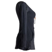 Vishes Sweater mit Bändern aus Baumwolljersey schwarz 46-48