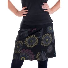 Vishes Mini Rock Goa Rock Hippie Cacheur schwarz 38