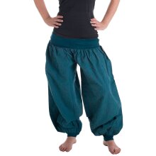Vishes Haremshose Sommerhose unisize 32-42 türkis