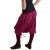Vishes Haremshose Pluderhose Goa Hose dunkelrot 34/36