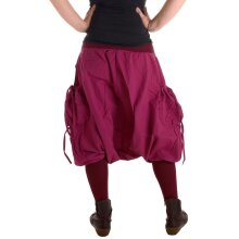 Vishes Haremshose Pluderhose Goa Hose dunkelrot 38