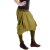 Vishes Haremshose Pluderhose Goa Hose olivegrün 42/44