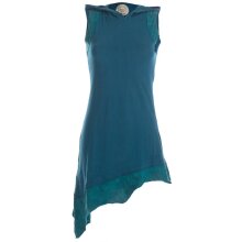 Vishes Asymmetrisches Baumwoll-, Zipfel-, Elfenkleid mit...