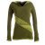 Vishes Sweater im Lagenlook mit Zipfelkapuze olive 40