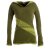 Vishes Sweater im Lagenlook mit Zipfelkapuze olive 46