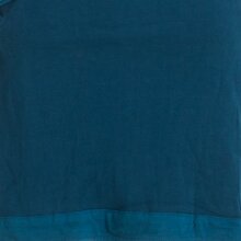 Vishes Einfarbiges Kleid mit extra langem Kapuzenkragen und Schnürungen türkis 48