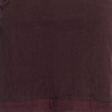 Vishes Einfarbiges Kleid mit extra langem Kapuzenkragen und Schnürungen braun 42