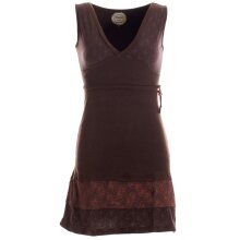 Vishes Kurzes ärmelloses mini Sommerkleid bedruckt -...