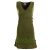 Vishes Kurzes ärmelloses mini Sommerkleid bedruckt - Tunika olivegrün 44
