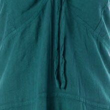 Vishes Lagenlook Ballonkleid mit verstellbaren Trägern türkis 38-40