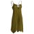 Vishes Leichtes Sommerkleid mit verstellbaren Trägern olive 46