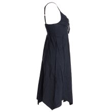 Vishes Leichtes Sommerkleid mit verstellbaren Trägern schwarz 44