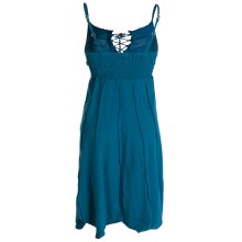 Vishes Leichtes Sommerkleid mit verstellbaren Trägern türkis 40
