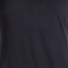 Vishes Einfarbiges Langarm Baumwoll Hoodie-Kleid mit geschnürten Ärmeln schwarz 40/42