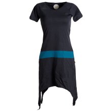 Vishes Einfaches Zipfelkleid mit kurzen Ärmeln aus...