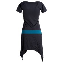 Vishes Einfaches Zipfelkleid mit kurzen Ärmeln aus...