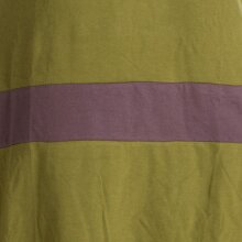 Vishes Einfaches Zipfelkleid mit kurzen Ärmeln aus Biobaumwolle olive 48