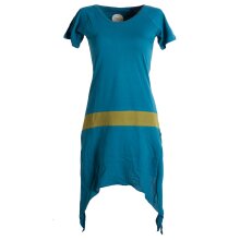 Vishes Einfaches Zipfelkleid mit kurzen Ärmeln aus...