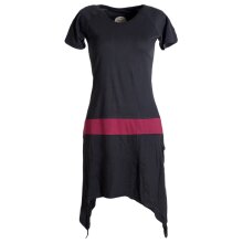 Vishes Einfaches Zipfelkleid mit kurzen Ärmeln aus...