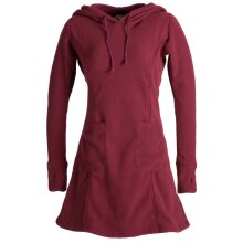 Vishes Langarm Winterkleid aus recyceltem Eco Fleece mit...
