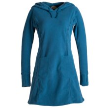 Vishes Langarm Winterkleid aus recyceltem Eco Fleece mit...
